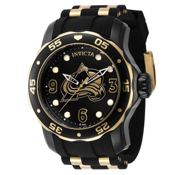 ectq32324_gz_vni_0 jpg - Relgio Masculino Invicta NHL Colorado Avalanche 48mm, Ouro e Preto ZG 42323