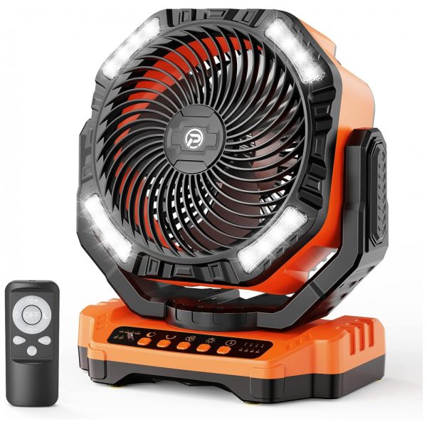 ectq3h493srb0b_0 jpg - Ventilador Portátil Recarregável com Bateria de 40000mAh, Temporizador e Controle Remoto, 5V 22W, AddAcc, Laranja