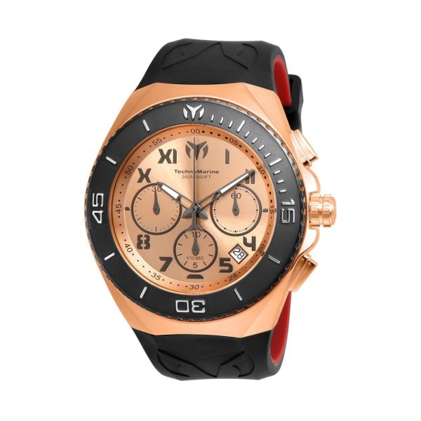 ectq560512_mt_vni_0 jpg - Relógio Masculino TechnoMarine Manta Ocean, Invicta TM215065, Preto e Vermelho