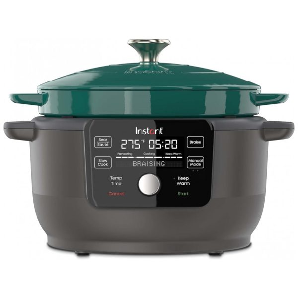 ectq63bm2h690b_0 jpg - Panela Elétrica 5 em 1 Capacidade 6L Programável 1500W, 110V, INSTANT POT 140 0054 01, Verde