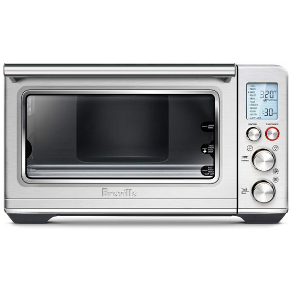 ectq6clbtf580b_0-1 jpg - Forno Elétrico de Bancada AirFryer e Smart Oven Air Fryer, aço inoxidável escovado, BOV860BSS, BREVILLE BOV860BSS1BUS1, Prateado