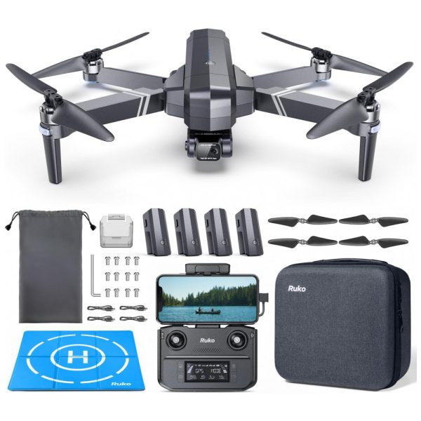 ectq6fkd2hs90b_0 jpg - Drone com Câmera 4K, GPS, Auto Retorno, e Transmissão por Vídeo, Ruko F11GIM2, Preto