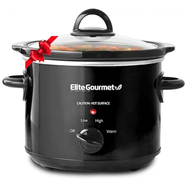 ectq6lv1p1270b_0 jpg - Panela Elétrica Cerâmica, 2.8 L com Temperatura Ajustável, 110V 170W, Elite Gourmet MST 350B, Preta