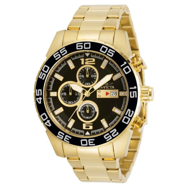 ectq79603_vni_0 jpg - Relógio Masculino de Quartzo Specialty, Invicta 30697, Dourado e Preto