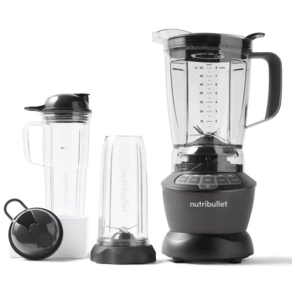 ectq7b82jdrb0b_0 jpg - Liquidificador de Bancada 1,9 Litros com 3 Velocidades, 110V 1200W, Nutribullet, Cinza