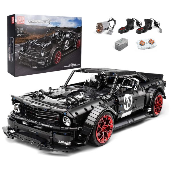 ectq7n6yc82c0b_0 jpg - Kit de Construção Carro Mustang com 2943 Peças e Controle Remoto para Crianças e Adultos, Mould King, Preto