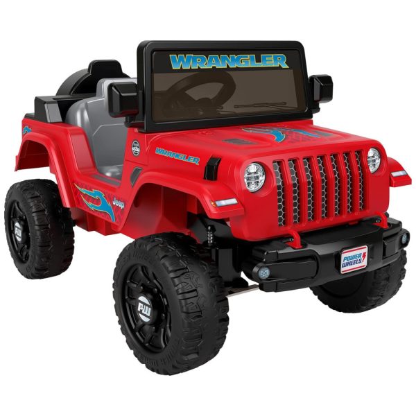 ectq7pj4zjsb0b_0 jpg - Carro Elétrico Infantil 6V Jeep Wrangler com 1 Assento, Sons de Direção e Tração Multiterreno, Vermelho