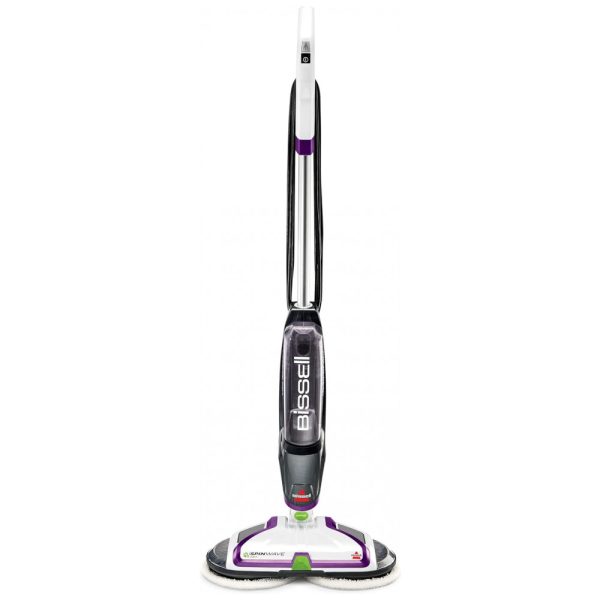 ectq7snvfzh80b_0 jpg - Esfregão Mop Elétrico sem Fio à Bateria com 6 Acessórios Extras, 110v, BISSELL 20399, Preto