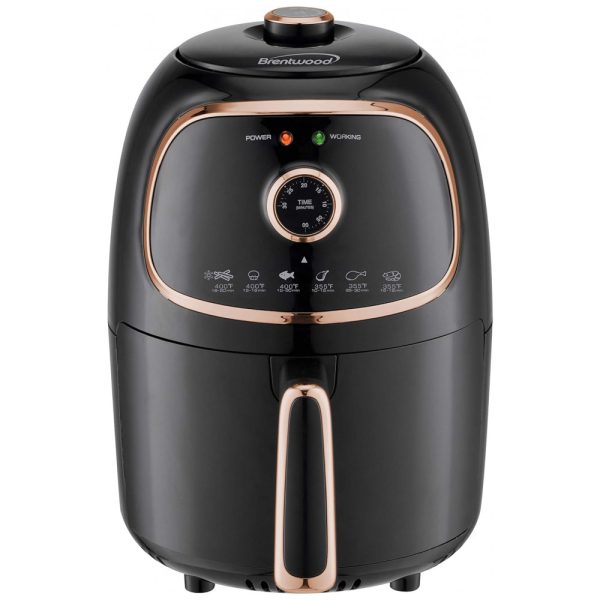 ectq7zpf2p580b_0 jpg - Fritadeira Elétrica AirFryer 2L com Desligamento Automático e Temporizador 110V 1200W, Brentwood AF202BKC, Preta