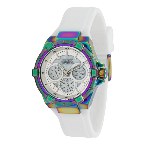 ectq80373_vni_0-1 jpg - Relógio Feminino Aviator com Mostrador Madrepérola, Invicta 37308, Branco