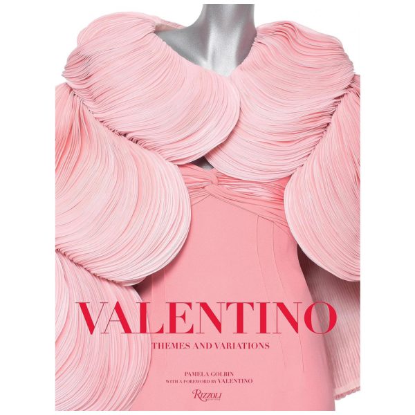 ectq8271387480_0 jpg - Valentino Temas e Variações, Capa Dura em Inglês, 300 Paginas, Rosa