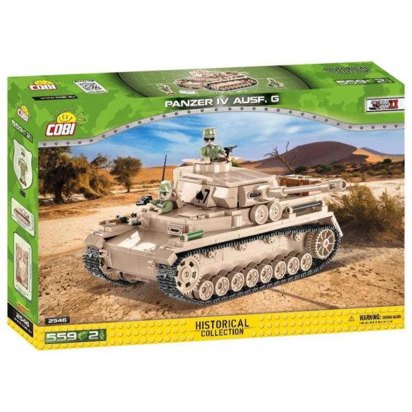 ectq82798xy80b_0 jpg - Kit de Construção Tanque Panzerkampfwagen IV com 559 Peças, COBI, Bege