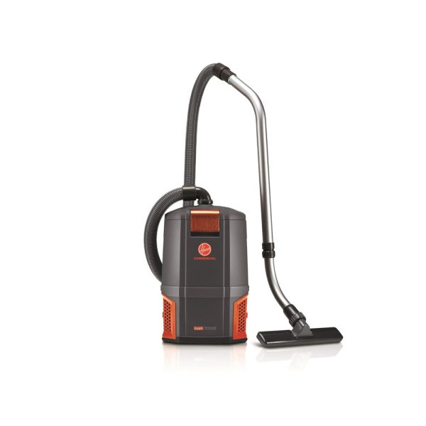 ectq875ra4d10b_0 jpg - Aspirador de Pó Comercial 5,6L com Filtro HEPA, Tecnologia Hexaguard, e 2 Velocidades, 110V 1200W, Hoover Commercial, Preto e Laranja