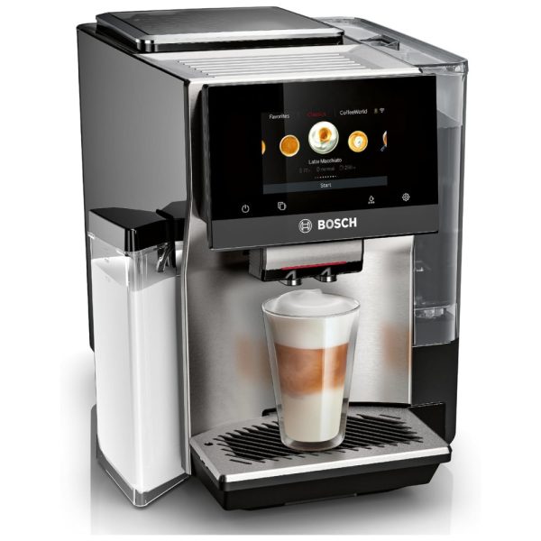 ectq8mv799wc0b_0 jpg - Máquina de Café Expresso Automática com 36 Variedades de Café e Aquecedor de Xícaras, 110V, Bosch TQU60703 800 Series, Preto e Prata