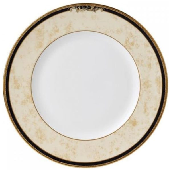 ectq8q2sjh500b_0 jpg - Prato para Jantar de 26 cm, Elegância e Praticidade em Sua Mesa com Formato Redondo e Material de Porcelana Premium, Wedgwood, Branco e Marrom