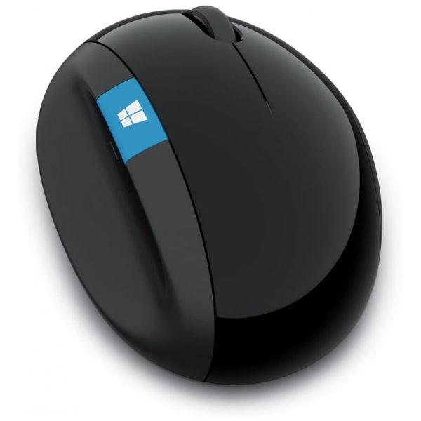 ectq8yvz86d00b_0-2 jpg - L6V Mouse Ergonômico sem Fio Reduz a Tensão do Pulso, MICROSOFT LGV 00001, Preto