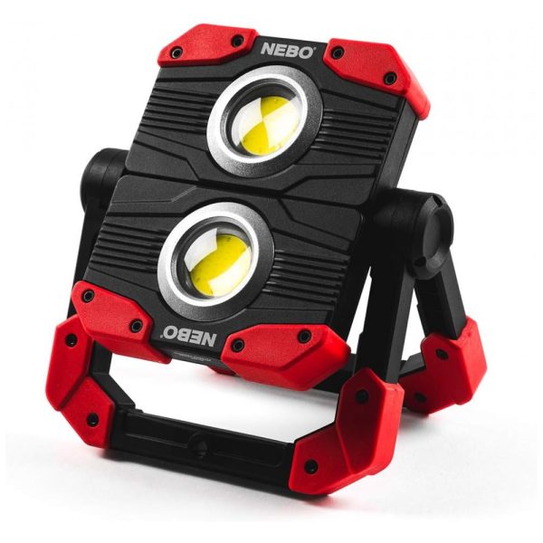 ectq93198t980b_0-1 jpg - Lanterna Luz de Trabalho LED Portátil OMNI Recarregável e Dobrável com 2000 Lúmens, NEBO WLT 0015, Vermelho