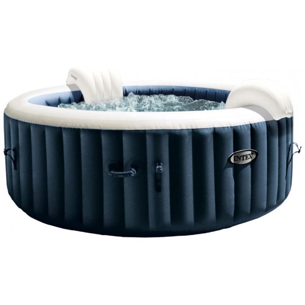 ectq9frm77j90b_0 jpg - Spa Inflável Hidromassagem para 4 Pessoas com 140 Jatos de Bomba Aquecedora, Intex 28429EP, Azul