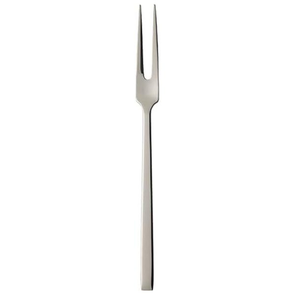 ectqa3zafsy00b_0 jpg - Garfo para Carnes em Aço Inoxidável de 194mm, Ideal para Servir Carnes com Elegância e Precisão, Villeroy Boch La Classica, Prata