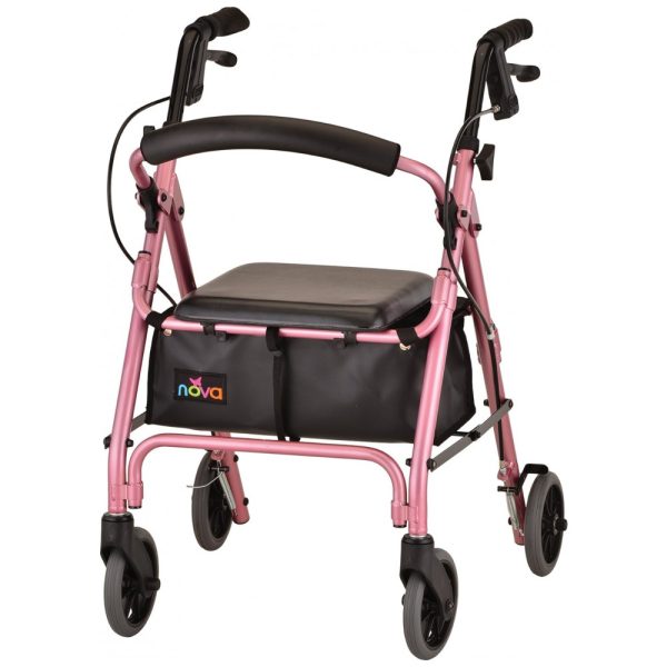 ectqaduxge900b_0-1 jpg - Andador para Idosos e Adultos Ultraleve, até 136 Quilos, NOVA, Rosa