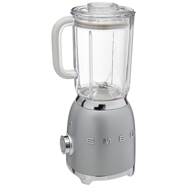 ectqara8or310b_0 jpg - Liquidificador Retro de Bancada Capacidade 1.5L, 4 Velocidades, 600W, 110V, SMEG BLF01SVUS, Prateado