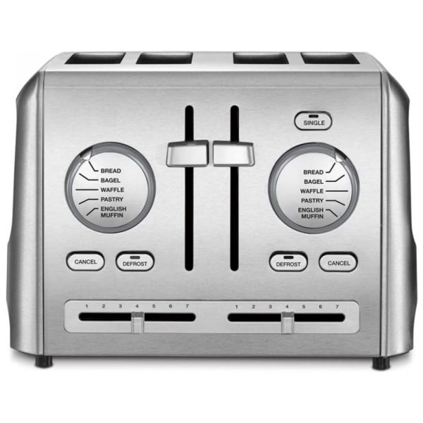 ectqavph19b10b_0 jpg - Torradeira, com 4 fatias, 900W, aço inoxidável, 110v, CUISINART CPT 640P1, Prateado