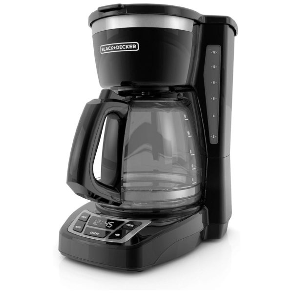 ectqavwmojg10b_0 jpg - Cafeteira Elétrica Programável Até 12 Xícaras, BLACKDECKER CM1160B, Preto