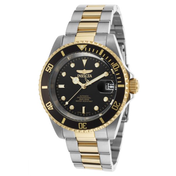 ectqbo7298_vni_0 jpg - Relgio Masculino Invicta Pro Coin Edge Automtico 40mm em Ao e Ouro 8927OB