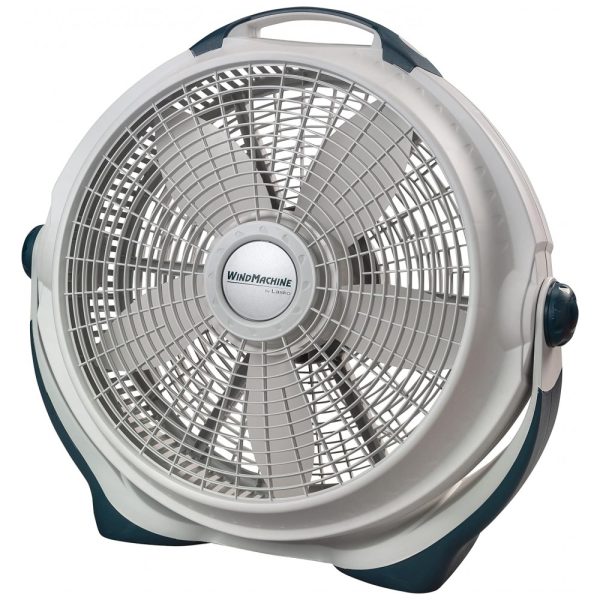 ectqbz5n20000b_0-1 jpg - Ventilador de Piso com 3 Velocidades, Giratório para Grandes Espaços, 110V 107W, Lasko Wind Machine, Branco