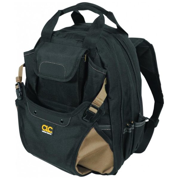 ectqcfp3o7400b_0 jpg - Mochila de Ferramentas Organizadora com 44 Compartimentos, CUSTOM LEATHERCRAFT 1134, Preto