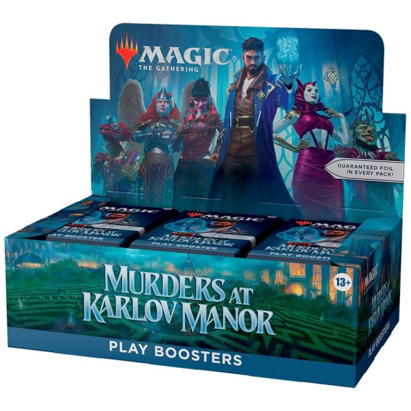 ectqcjl64rmc0b_0 jpg - Magic The Gathering Murders at Karlov Manor Caixa de Boosters de Jogo 36 Pacotes, 504 Cartas no Total