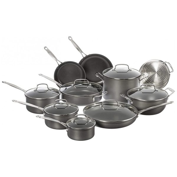 ectqcz3adfl10b_0-1 jpg - Chefs Conjunto de Panelas Antiaderentes de Alumínio Anodizado, 17 Peças, CUISINART 66 17N, Preto