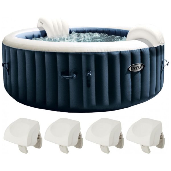 ectqdbtsrv9b0b_0-1 jpg - Spa Inflável Hidromassagem com 4 Almofadas de Cabeça, Intex PureSpa, Azul