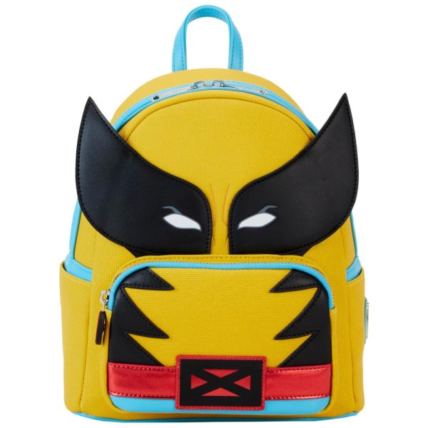 ectqdby3ggfc0b_0 jpg - Mochila com Tema do Wolverine, Zíper, Bolsos Laterais e Alças Traseiras Ajustáveis para Crianças de 12 Anos ou Mais, Loungefly, Amarela