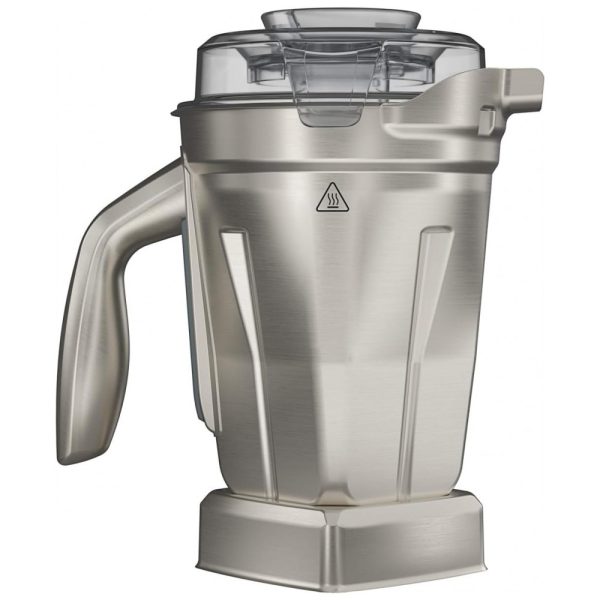 ectqdlrpmz980b_0 jpg - Jarra para Liquidificador de Aço Inoxidável com Cabo Ergonômico 1.4L, VITAMIX 067891, Prateado