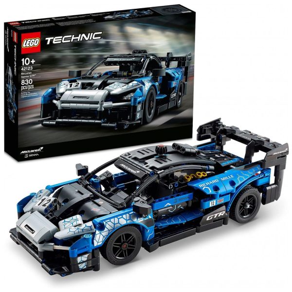 ectqdvds1wh80b_0 jpg - LEGO Technic McLaren Senna GTR 42123 Toy Car Model Building Kit Build and Display an Authentic McLaren Supercar, New 2021 830 Pieces