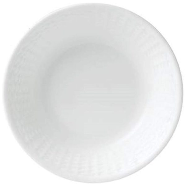 ectqe2kpjy600b_0 jpg - Conjunto de Pratos para Cereal ou Sopa de 18 cm, Estilo Casual com 4 Peças, Formato Redondo e Material de Porcelana, Wedgwood, Branco