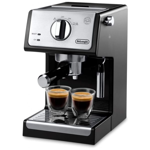 ectqepowkp910b_0-1 jpg - Cafeteira Elétrica A Expresso Reservatório 1L 15 Bar de Pressão, 110v, DELONGHI A 3220 RMB, Preto