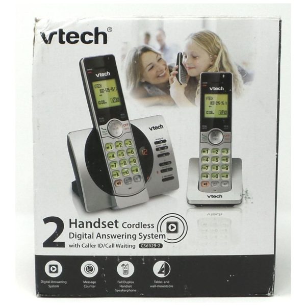 ectqf2xt47b70b_0 jpg - Telefone sem Fio com Sistema de Atendimento e Identificação do Chamador, 2 Aparelhos, VTech CS6929 2