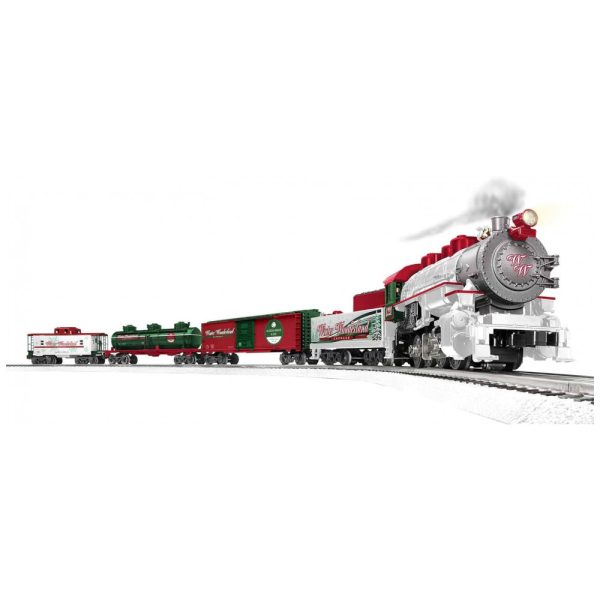 ectqfbmmmhq70b_0 jpg - Conjunto de Trem Trenzinho Elétrico LIONEL Winter Wonderland com Controle Remoto, para Adultos e Crianças