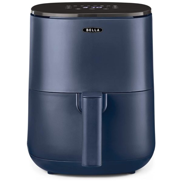 ectqfqmv82p80b_0 jpg - Fritadeira Elétrica AirFryer 2.9L com Painel Digital e Cesto Antiaderente, 110V 1400W, BELLA 17277, Azul