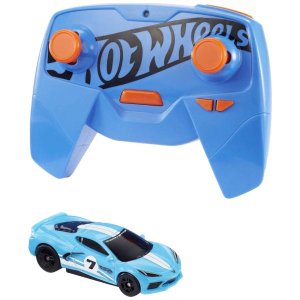 ectqfxfqt16b0b_0-1 jpg - Carro de controle Remoto Infantil C8 Corvette, Escala 1 64 com Adaptador de Pista, para Crianças Acima de 6 Anos, Hot Wheels