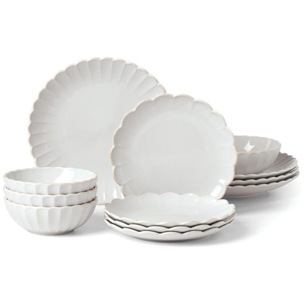 ectqg54tw9q80b_0 jpg - Aparelho de Jantar, Elegância e Sofisticação para Sua Mesa com 12 Peças, Formato Redondo Ondulado e Material de Cerâmica, LENOX 893471, Branco