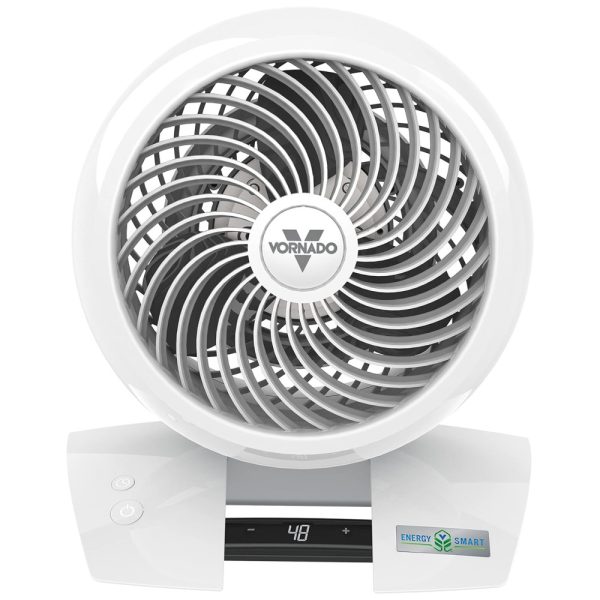 ectqg5ku3v410b_0 jpg - Ventilador de Mesa com Controle de Velocidade Variável e Controle Remoto, 110V 33W, VORNADO CR1 0240 43, Branco