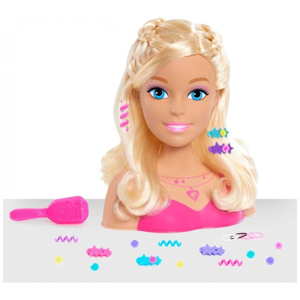 ectqghkz8rb70b_0-1 jpg - Boneca Fashionistas com 20 Acessórios de Cabelo para Crianças de 3 a 8 Anos, BARBIE 62538, Rosa