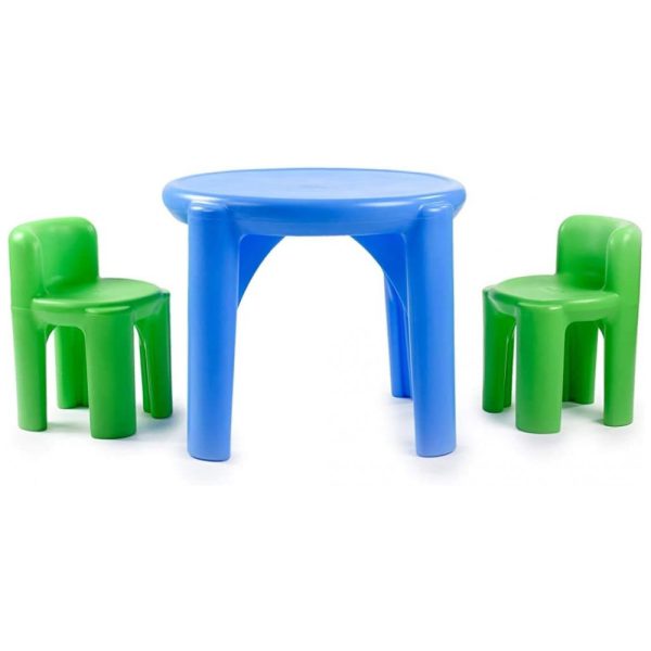 ectqgmjayv300b_0 jpg - Mesa de Atividades com 2 Cadeiras para Crianças de 1 a 6 Anos, Little Tikes