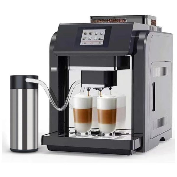 ectqh1f73fjc0b_0 jpg - Máquina de Café Expresso Automática com Moedor Embutido e Display LED de 17 cm, 110V 1450W, Mcilpoog ES317, Preta