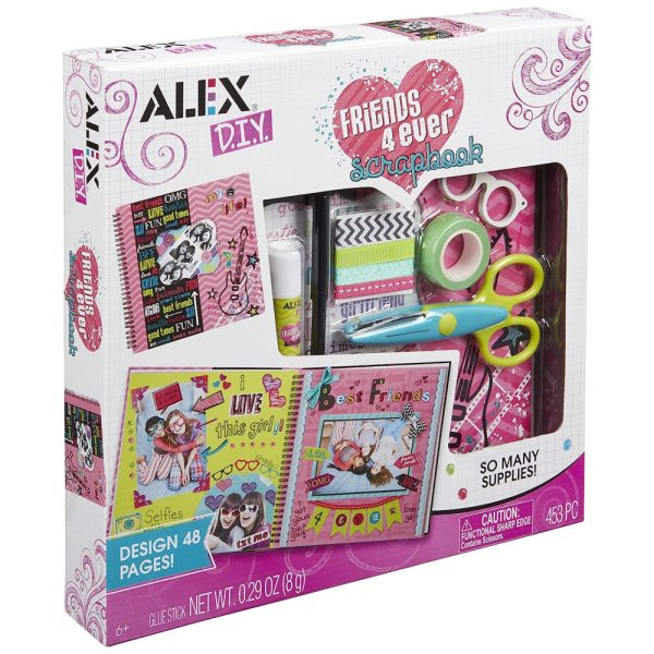 ectqihi4wyh00b_0 jpg - Kit Caixa Divertido e Educativa com 453 Peças Para Crianças de 6 ou Mais, ALEX TOYS 106BF 5, Rosa