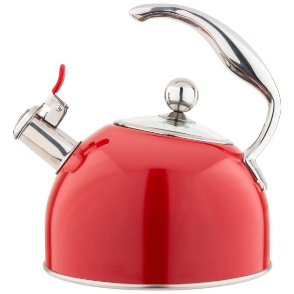 ectqjrqvgwd90b_0-1 jpg - Chaleira de Chá 2.5L em Aço Inoxidável com Apito, VIKING CULINARY 40018 9339RC, Vermelho