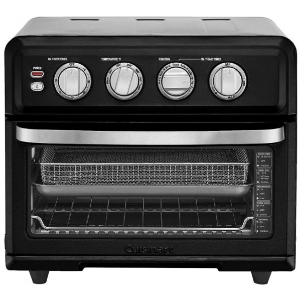 ectqkqrsfjmc0b_0 jpg - Forno Elétrico de Bancada 2 em 1 com Função de Assar e Grelhar, Aço Inox, 110V Cuisinart TOA 70, Preto